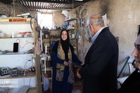 بازدید معاون صنایع‌دستی دستی کشور از کارگاه‌های چاقوسازی در روستای شوراب و بولاماجی شهرستان خدابنده
