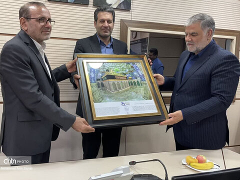 دیدار با شهردار قم