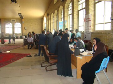 برپایی میز خدمت در مصلی‌های نماز جمعه سراسر کهگیلویه و بویراحمد