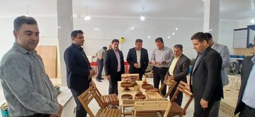 افتتاح یک کارگاه صنایع‌دستی در دره‌شهر همزمان با هفته دولت