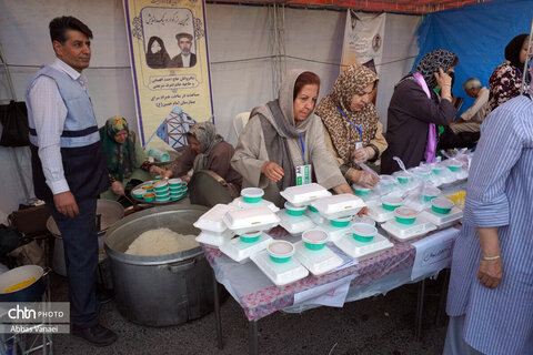 ششمین جشنواره غذا مجمع خیرین سلامت شهرستان ملایر برگزار شد