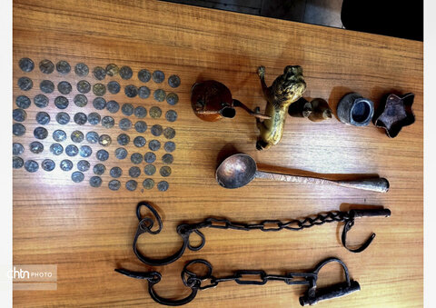 کشف‌وضبط ۸۷ شیء تاریخی در شهرستان بم