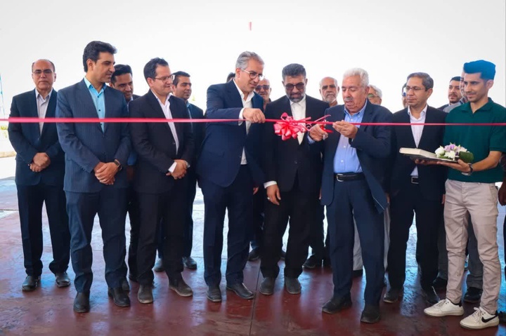 افتتاح مجموعه بین راهی بهارستان فیض‌آباد در شهرستان تفت