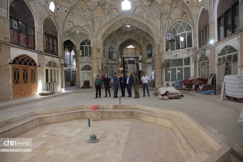 بازدید معاون وزیر میراث فرهنگی از بافت تاریخی شهر قم