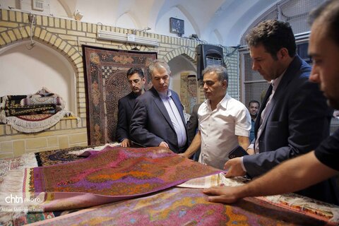 بازدید معاون وزیر میراث فرهنگی از بافت تاریخی شهر قم