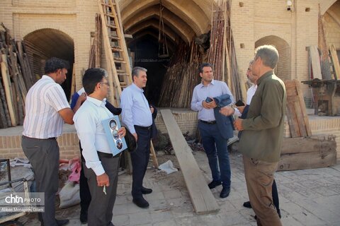 بازدید معاون وزیر میراث فرهنگی از بافت تاریخی شهر قم