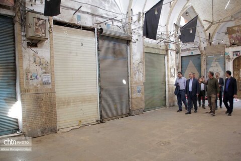 بازدید معاون وزیر میراث فرهنگی از بافت تاریخی شهر قم