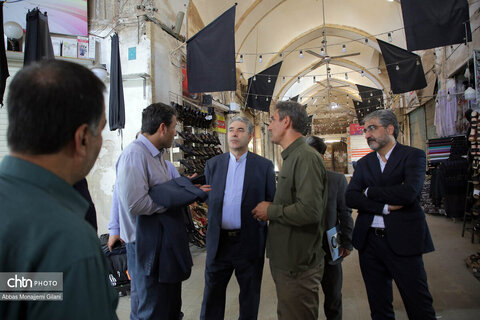 بازدید معاون وزیر میراث فرهنگی از بافت تاریخی شهر قم