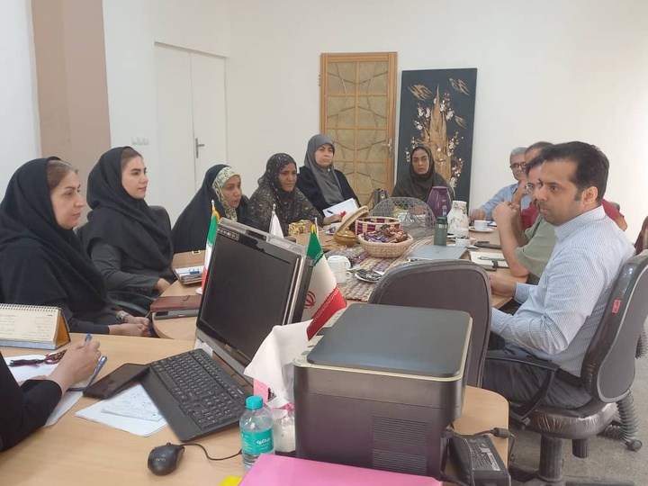 برگزاری جلسه میز حصیر در هرمزگان /معاون صنایع‌دستی: رویداد ملی ایده‌شو حصیربافی برگزار می‌شود