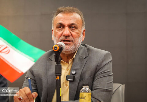 نشست خبری مدیرکل میراث‌فرهنگی، گردشگری و صنایع‌دستی خوزستان در نمایشگاه دستاوردهای دولت در اهواز