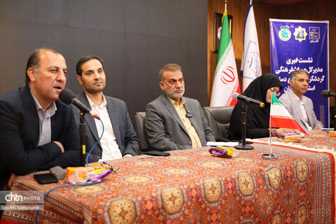 نشست خبری مدیرکل میراث‌فرهنگی، گردشگری و صنایع‌دستی خوزستان در نمایشگاه دستاوردهای دولت در اهواز
