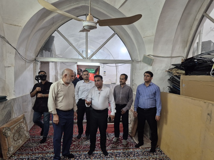 ثبت و مرمت حسینیه میرزا در خورموج