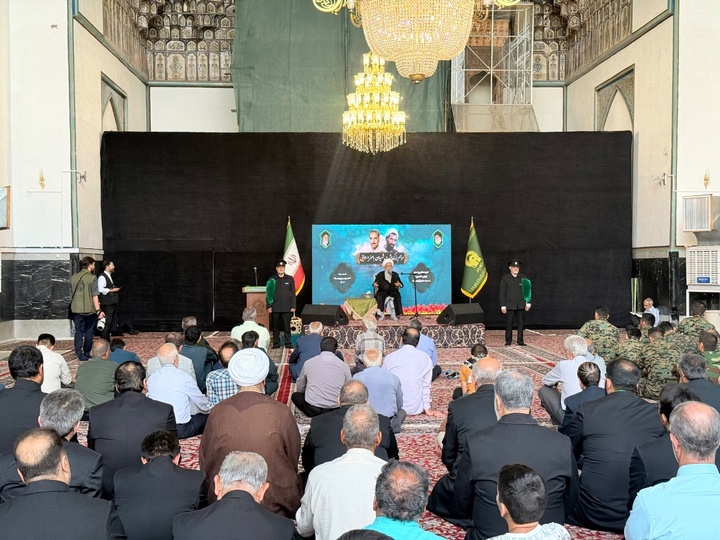 آیین بزرگداشت شهیدان رجایی و باهنر در حرم مطهر رضوی برگزار شد