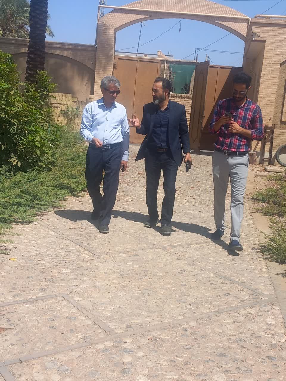 تکمیل عملیات بهسازی و روشنایی معابر باغ تاریخی گلشن طبس