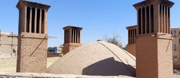 مرمت و احیای آب‌انبار تاریخی فخار یزد