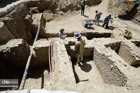 فصل جدید کاوش در گذر کمر زرین اصفهان