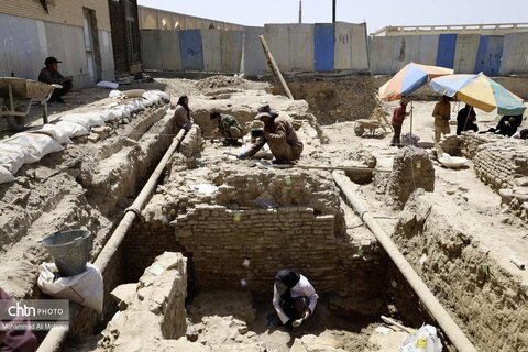 فصل جدید کاوش در گذر کمر زرین اصفهان