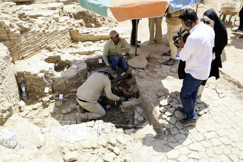 فصل جدید کاوش در گذر کمر زرین اصفهان