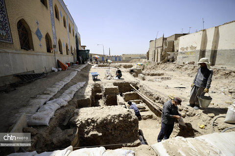 فصل جدید کاوش در گذر کمر زرین اصفهان