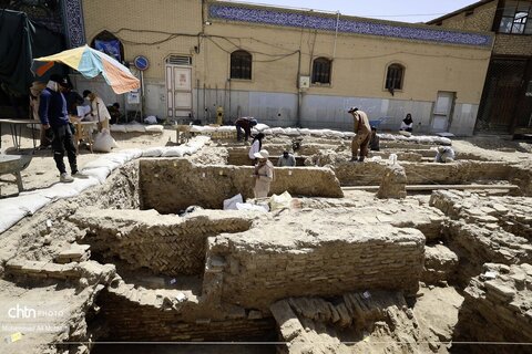 فصل جدید کاوش در گذر کمر زرین اصفهان