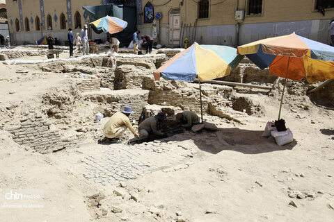 فصل جدید کاوش در گذر کمر زرین اصفهان