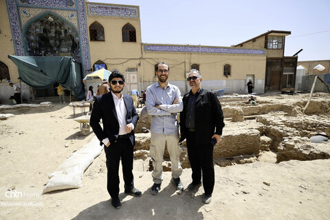 فصل جدید کاوش در گذر کمر زرین اصفهان