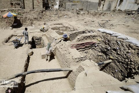 فصل جدید کاوش در گذر کمر زرین اصفهان