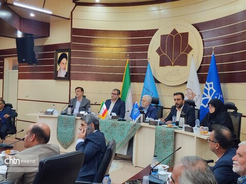 حضور قائم مقام وزیر و معاون میراث فرهنگی در دانشگاه کاشان