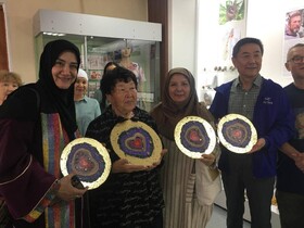 سیبای باشقیرستان میزبان ارزیابان شورای جهانی صنایع‌دستی و اهدای نماد شهروندی
