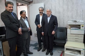 بازدید وزیر میراث فرهنگی از اداره کل میراث فرهنگی قم