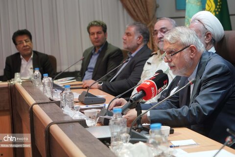 نشست وزیر میراث فرهنگی در استانداری قم