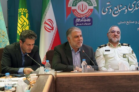 نشست وزیر میراث فرهنگی در استانداری قم