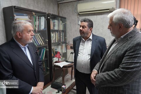 بازدید وزیر میراث فرهنگی از اداره کل میراث فرهنگی قم