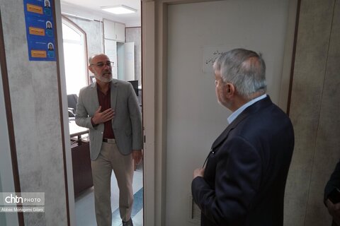 بازدید وزیر میراث فرهنگی از اداره کل میراث فرهنگی قم