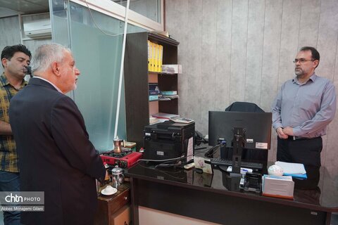 بازدید وزیر میراث فرهنگی از اداره کل میراث فرهنگی قم