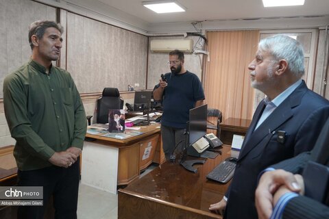 بازدید وزیر میراث فرهنگی از اداره کل میراث فرهنگی قم