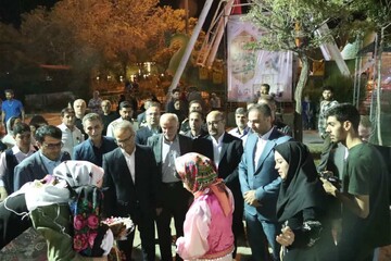 افتتاحیه نمایشگاه سراسری صنایع دستی و پنجمین جشنواره فرهنگ و هنر شهمیرزاد