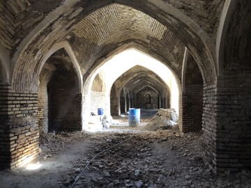 آغاز عملیات مرمت کاروانسرای تاریخی شهر اوه