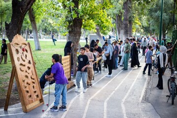 جشنواره بازیهای خانواده در بوستان ملت