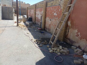 آغازعملیات مرمت حمام تاریخی بیارجمند