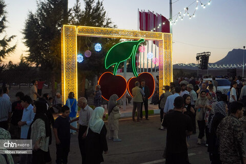 برگزاری ششمین جشنواره ملی آلبالو در شهر زنگنه