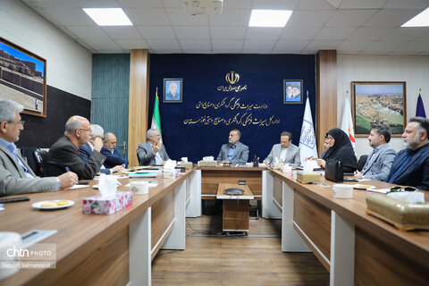 جلسه شورای راهبردی اداره کل میراث‌فرهنگی، گردشگری و صنایع‌دستی استان خوزستان