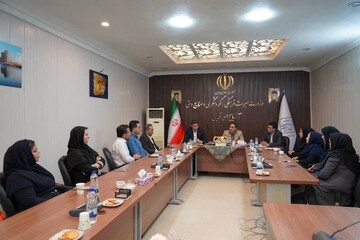 دیدار مدیرکل توسعه منابع انسانی وزارت میراث‌فرهنگی با کارکنان میراث‌فرهنگی آذربایجان غربی