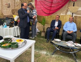 برگزاری جشنواره نان برنجی دیوشل در لنگرود با حضور سرپرست اداره کل میراث فرهنگی گیلان