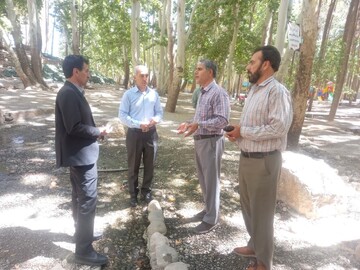 تعیین حریم آثار ملی و توسعه گردشگری سراب هرسین