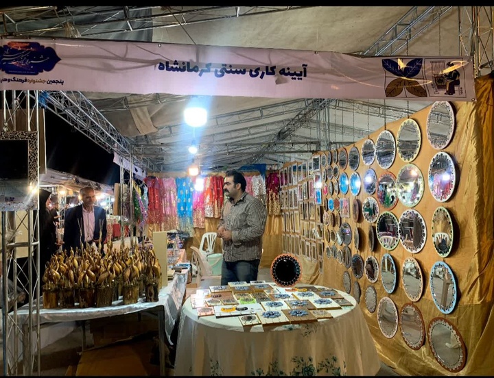حضور فعال صنعتگران کرمانشاه در اولین نمایشگاه سراسری صنایع دستی استان سمنان