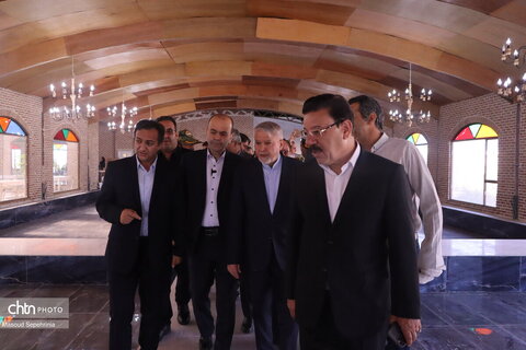 دومین روز سفر وزیر میراث فرهنگی به آذربایجان شرقی-سراب(1)