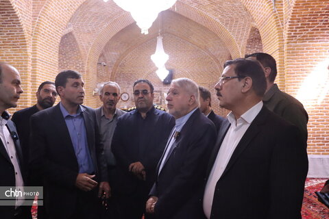 دومین روز سفر وزیر میراث فرهنگی به آذربایجان شرقی-سراب(1)