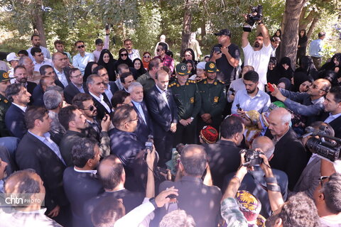 دومین روز سفر وزیر میراث فرهنگی به آذربایجان شرقی-سراب(1)