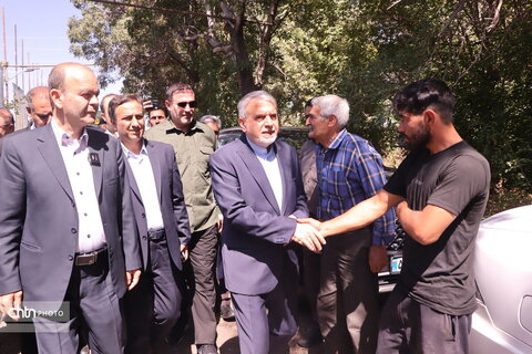 دومین روز سفر وزیر میراث فرهنگی به آذربایجان شرقی-سراب(1)